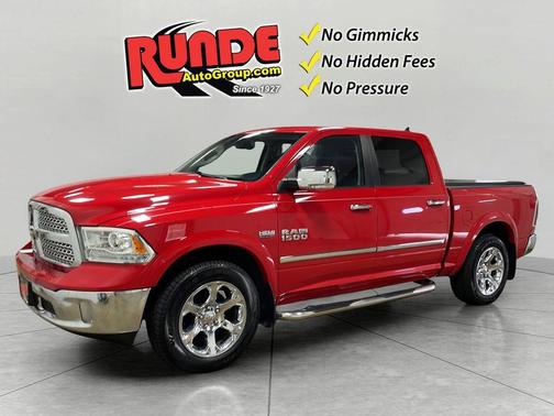 Red 2013 RAM 1500 Laramie