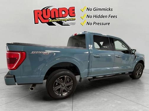 Blue 2023 Ford F-150
