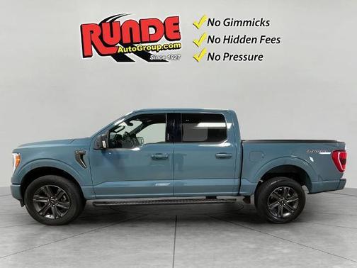 Blue 2023 Ford F-150