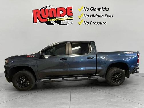 Gray 2021 Chevrolet Silverado 1500 LT Trail Boss