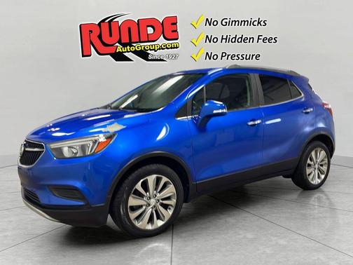 Blue 2017 Buick Encore Preferred