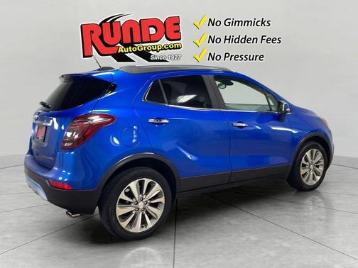 Blue 2017 Buick Encore Preferred