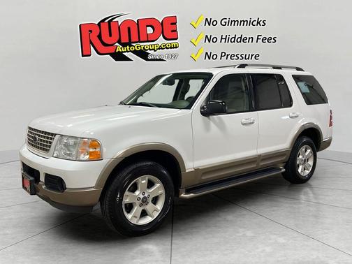 White 2003 Ford Explorer Eddie Bauer