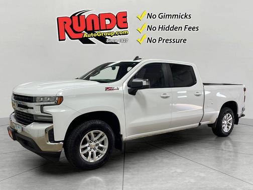 White 2021 Chevrolet Silverado 1500 LT