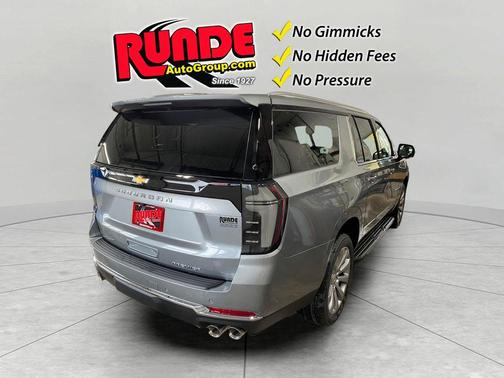 Sterling Gray 2026 Chevrolet Suburban Premier
