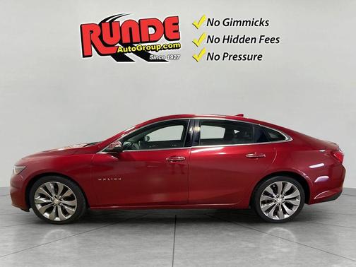 Red 2016 Chevrolet Malibu Premier