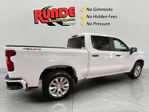 White 2023 Chevrolet Silverado 1500 Custom