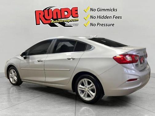 Silver 2016 Chevrolet Cruze LT Automatic