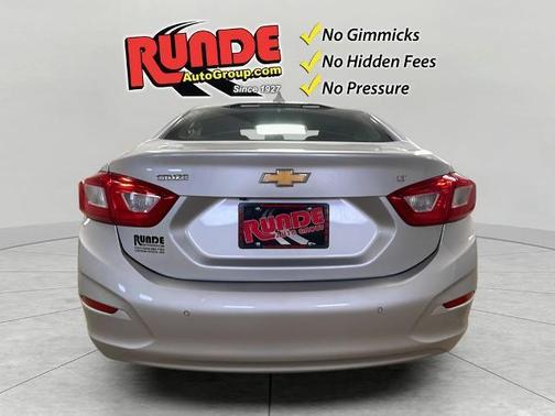 Silver 2016 Chevrolet Cruze LT Automatic