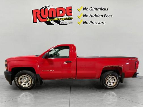 Red 2014 Chevrolet Silverado 1500