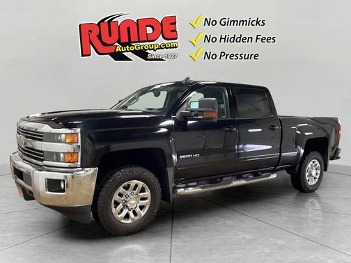 Black 2016 Chevrolet Silverado 2500 LT