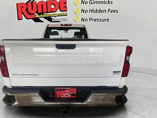 Summit White 2026 Chevrolet Silverado 1500 WT