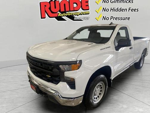 Summit White 2026 Chevrolet Silverado 1500 WT