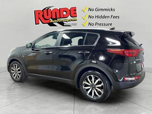 Black 2017 Kia Sportage EX