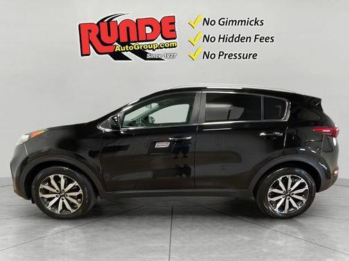 Black 2017 Kia Sportage EX