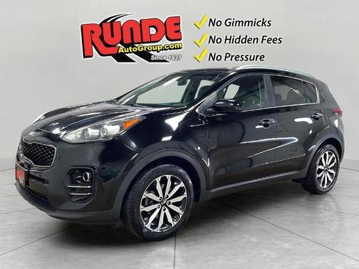 Black 2017 Kia Sportage EX