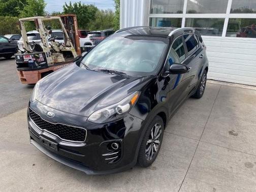 Black 2017 Kia Sportage EX
