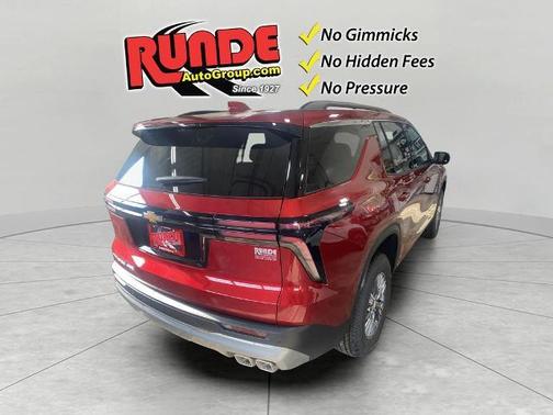 Radiant Red 2026 Chevrolet Traverse LT