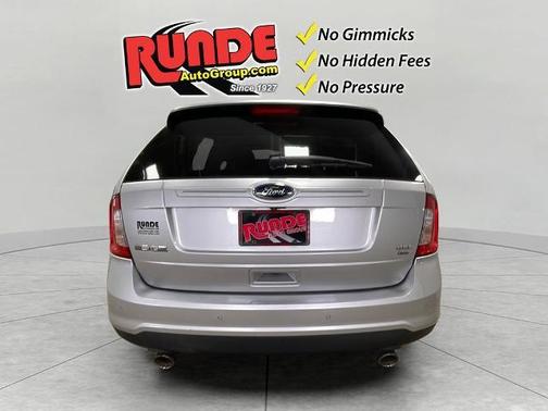 Silver 2014 Ford Edge SEL