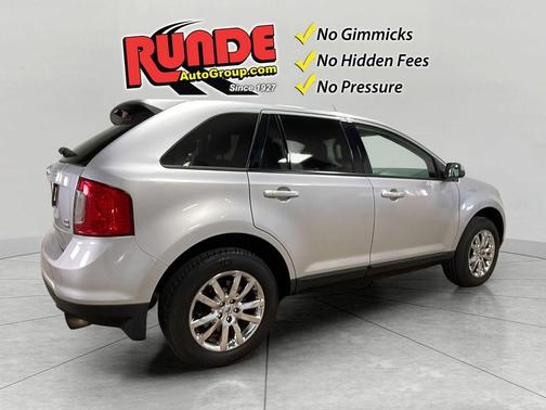 Silver 2014 Ford Edge SEL