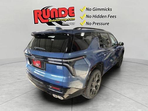 Lakeshore Blue 2026 Chevrolet Traverse RS