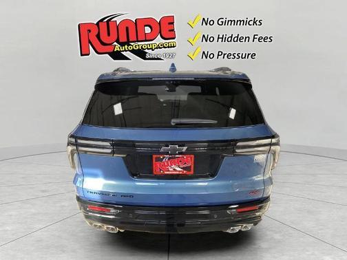 Lakeshore Blue 2026 Chevrolet Traverse RS