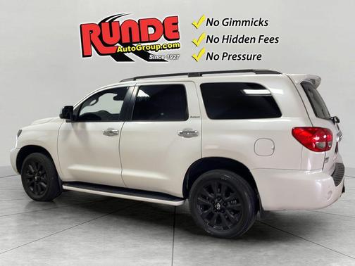 White 2021 Toyota Sequoia Platinum