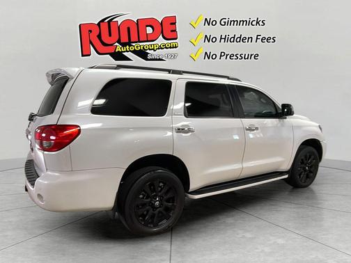 White 2021 Toyota Sequoia Platinum