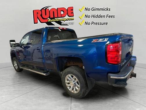 Blue 2016 Chevrolet Silverado 2500 LT