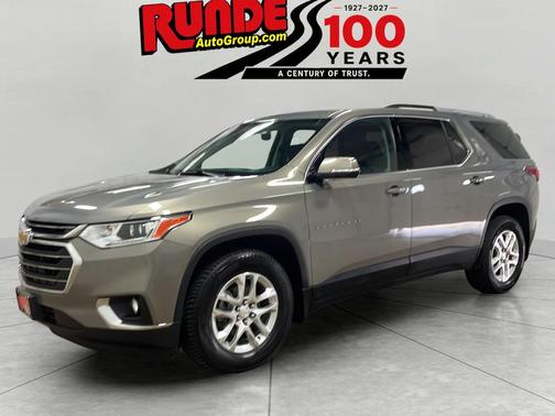 Brown 2018 Chevrolet Traverse LT Cloth