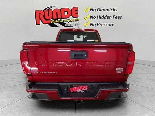 Red 2021 Chevrolet Colorado LT