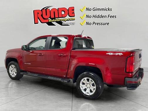 Red 2021 Chevrolet Colorado LT