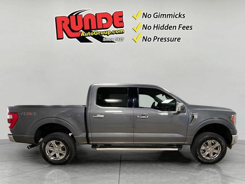 Gray 2023 Ford F-150 Lariat