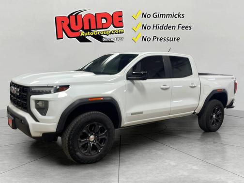 White 2023 GMC Canyon Elevation