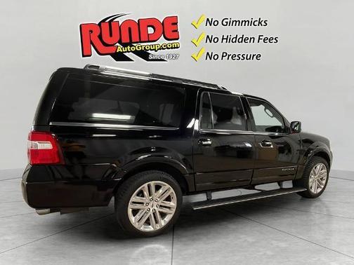 Black 2017 Ford Expedition EL Platinum