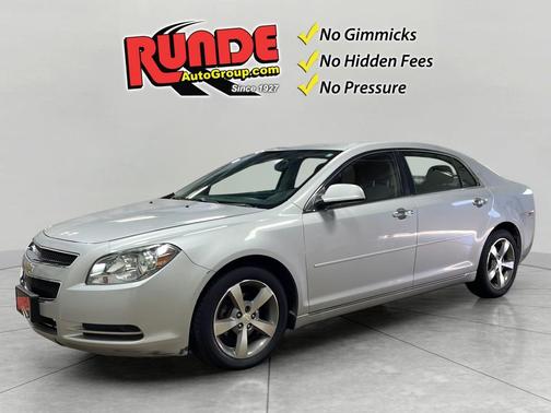 Silver 2012 Chevrolet Malibu 1LT