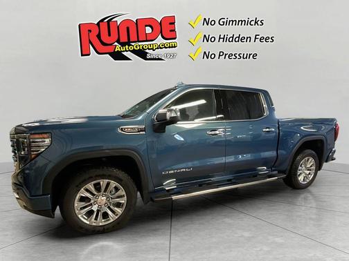 Blue 2025 GMC Sierra 1500 Denali