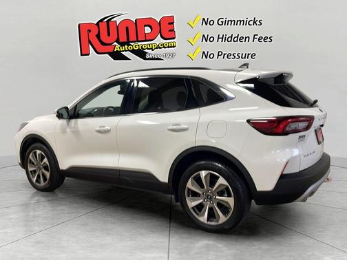 White 2024 Ford Escape Platinum