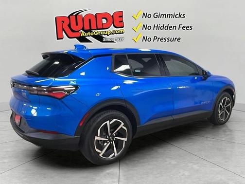 Blue 2025 Chevrolet Equinox EV LT 1