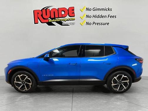 Blue 2025 Chevrolet Equinox EV LT 1