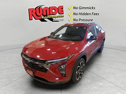 Red 2026 Chevrolet Trax 2RS