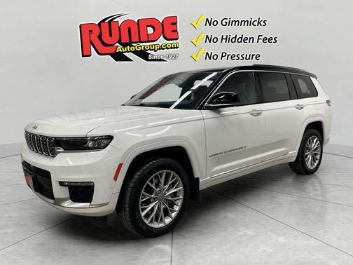 White 2022 Jeep Grand Cherokee L Summit
