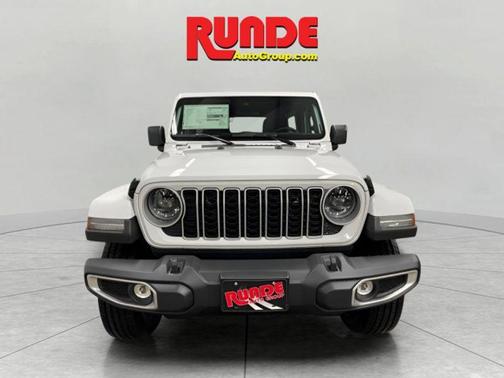 White 2025 Jeep Wrangler Sahara