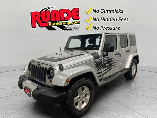 Silver 2012 Jeep Wrangler Unlimited Sahara
