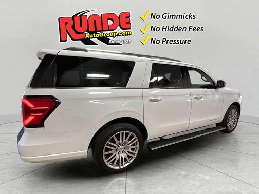 White 2024 Ford Expedition Max Platinum