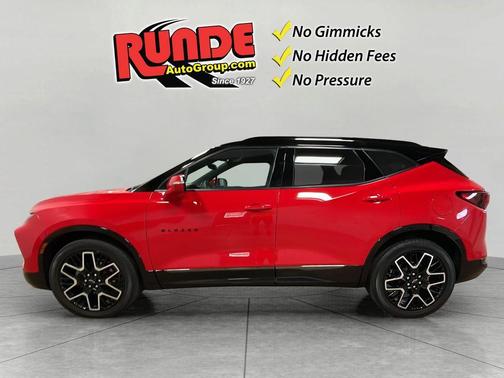 Red 2024 Chevrolet Blazer RS