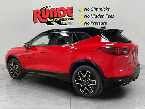 Red 2024 Chevrolet Blazer RS