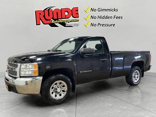 Black 2012 Chevrolet Silverado 1500 Work Truck