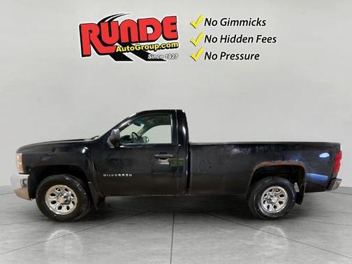 Black 2012 Chevrolet Silverado 1500 Work Truck