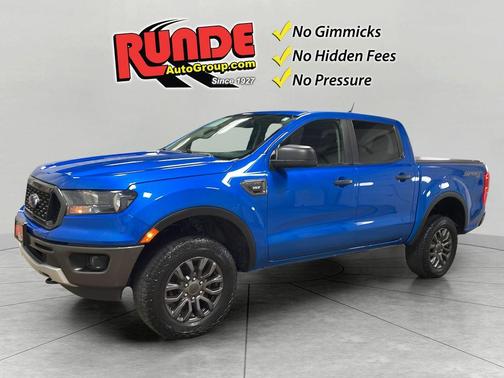 Blue 2021 Ford Ranger Sport